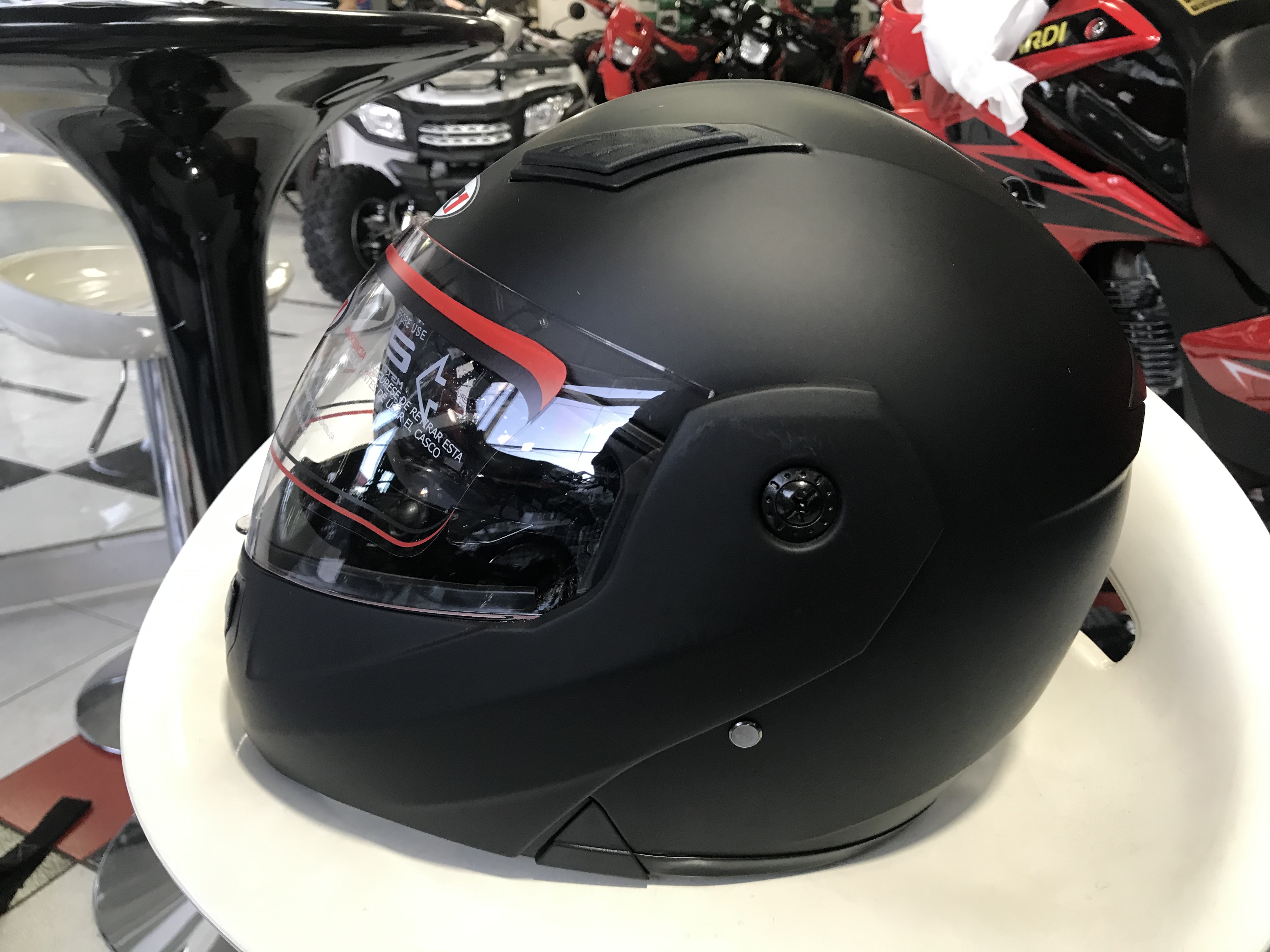 Casco CR1 C100DV Negro Mate M