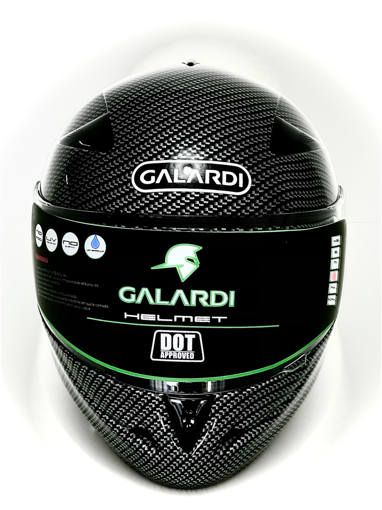 CASCO GALARDI DOT 803 FIBRA CARBON XXL