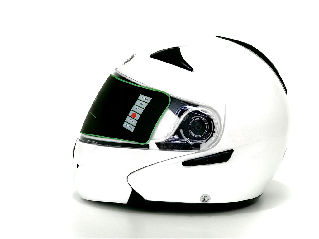 CASCO GALARDI DOT 803 BLANCO S