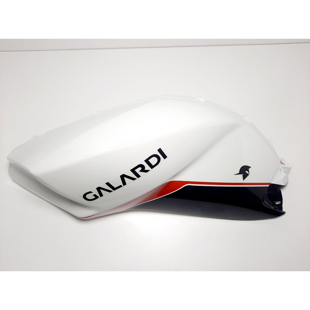 Cobertor izquierdo tanque de gasolina Blanco