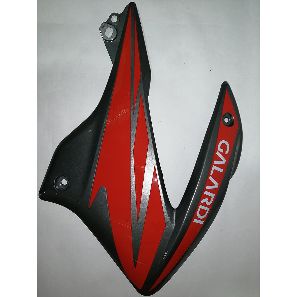 PLASTICO LATERAL DER TANQUE TT GRIS