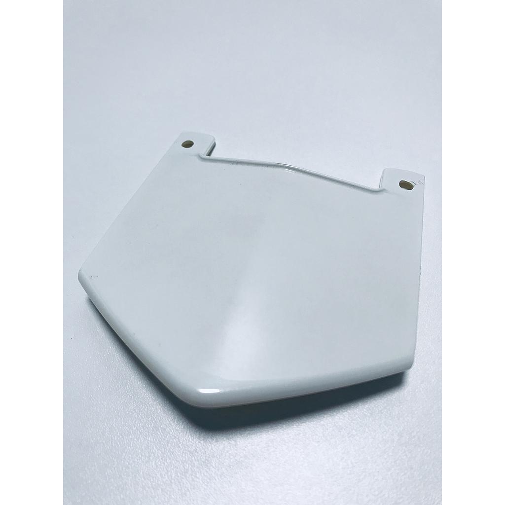 Plástico tapa posterior central de color GP BLANCO