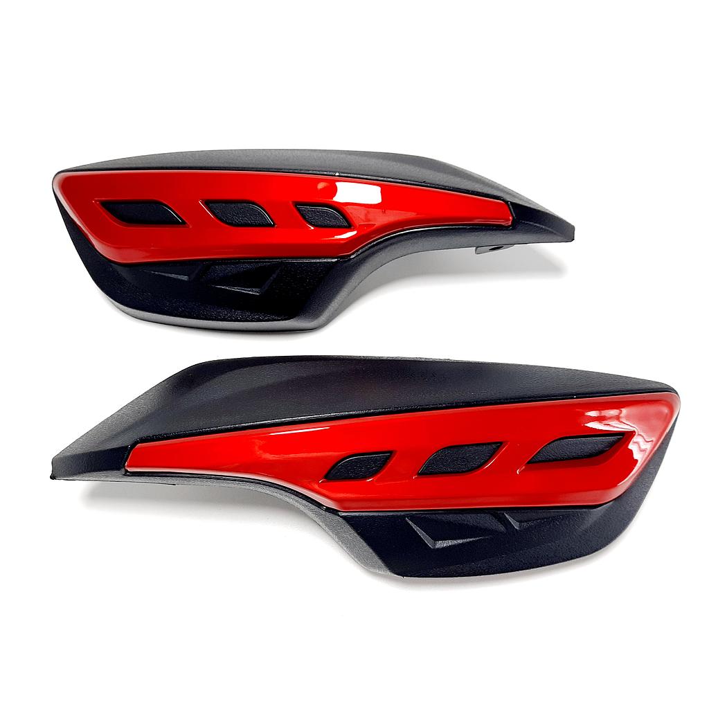 Protectores de manos abiertos GL180BW Rojo oscuro