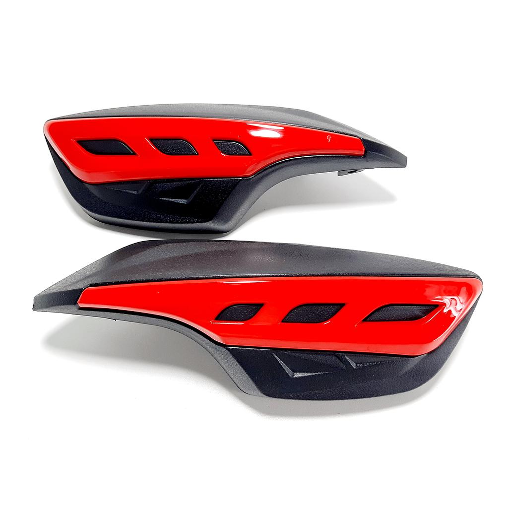 Protectores de manos abiertos GL180BW Rojo