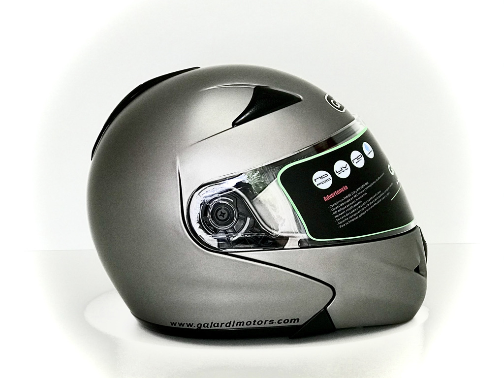 CASCO GALARDI DOT 803 GRIS MATE XL