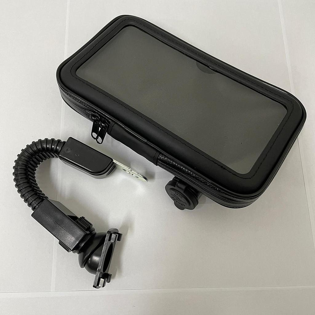 Soporte Celular con Cargador USB