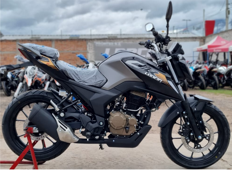 Moto Loncin LX250-R2 Negro 2024