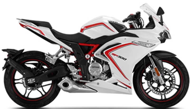 Moto Loncin LX300-GS Blanco 2024