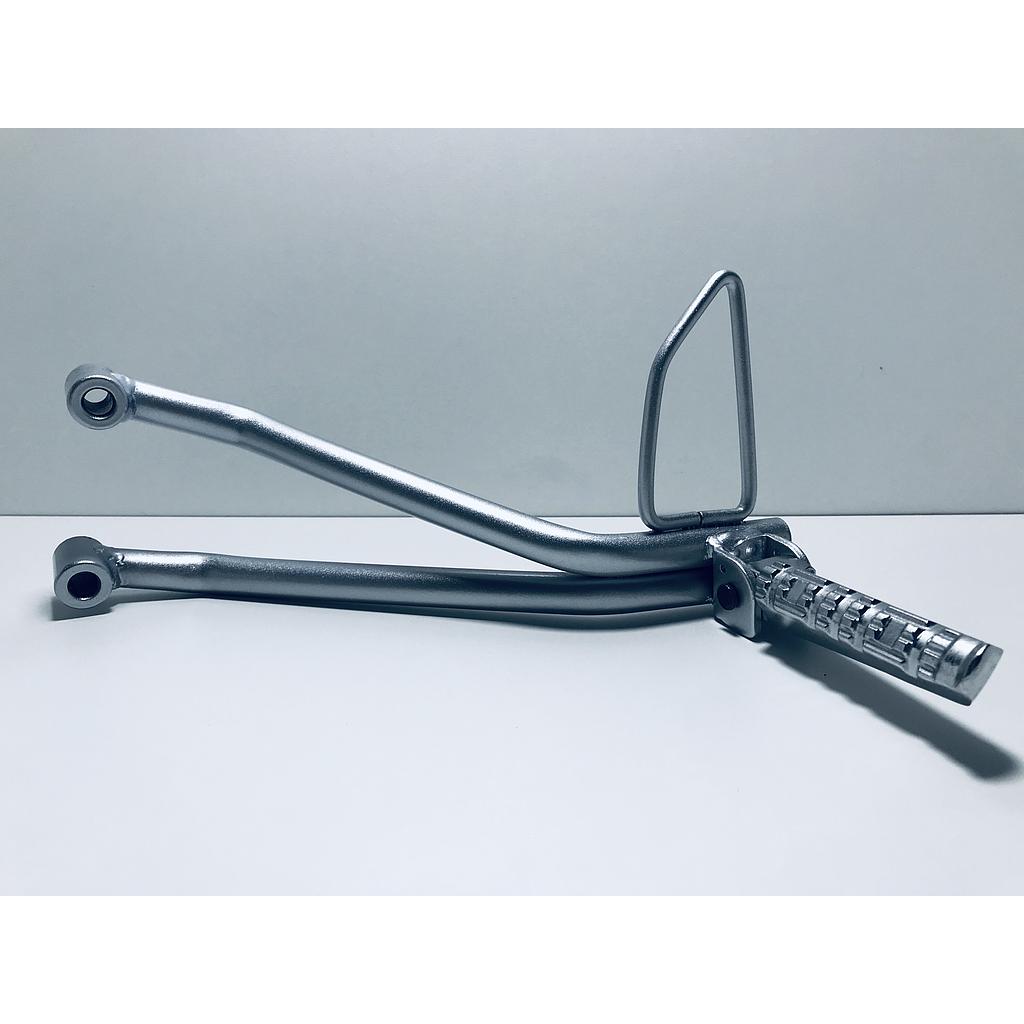 Base con reposapies posterior izquierdo GP PLATA