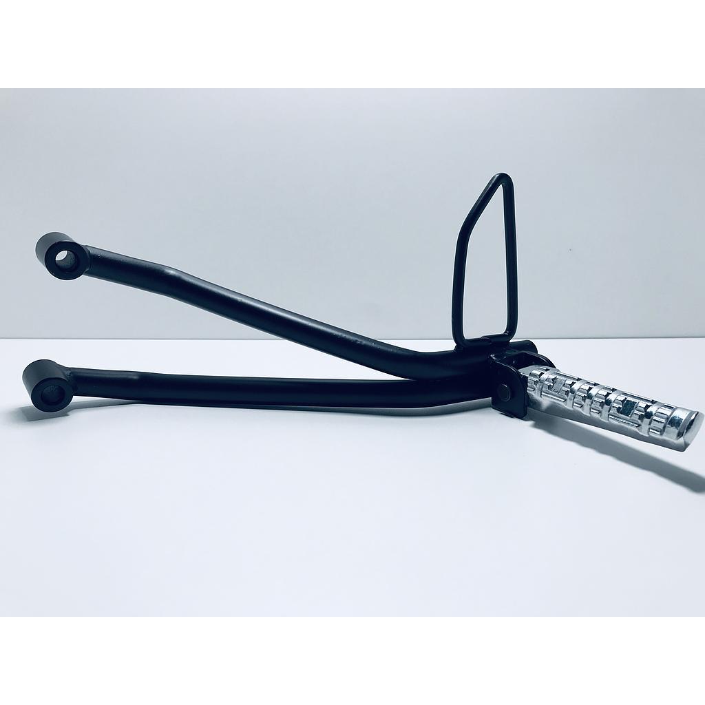 Base con reposapiés posterior izquierdo GP NEGRO